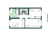 Grundriss Obergeschoss. - 