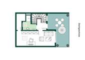 Grundriss Daschgeschoss. - 