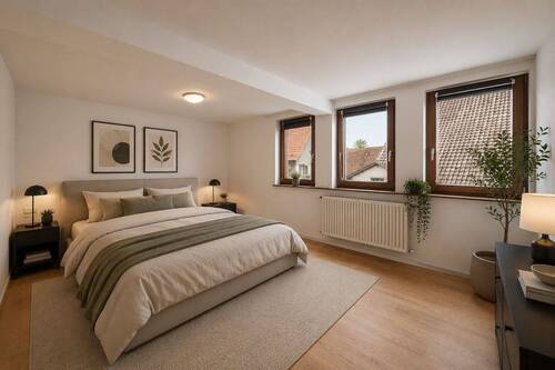 Schlafzimmer 2 (1. OG) visuell - 