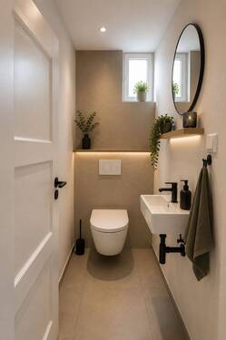 Gäste-WC 1. OG visualisiert - 