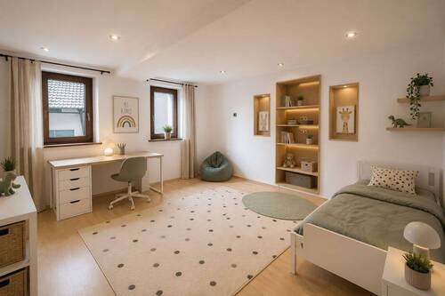 Kinderzimmer EG visualisiert - 