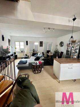 Bild 1 - Wohnen auf Großen Fuß - 90m Maisonette Wohnung über 3 Etagen mit Balkon