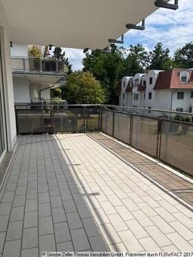 522-WE 5 - Balkon Bild 1 - Großer Balkon mit sonniger Wohnung in schöner Lage in Borsdorf!