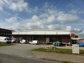 Gebäudeansicht - Halle...Warmlagerfläche in Espenhain!