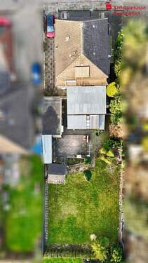 Luftbild - Einfamilienhaus mit 195,00 m&sup2; in Quakenbrück zum Kaufen