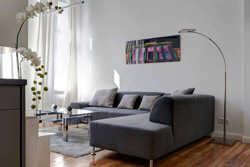 Wohnzimmer - Etagenwohnung mit 54,00 m&sup2; in Berlin zum Kaufen