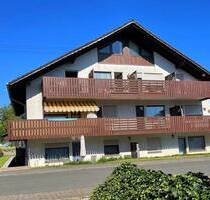 Schöne möblierte 2 ZKB Balkon Single-Wohnung in Pottum am Wiesensee