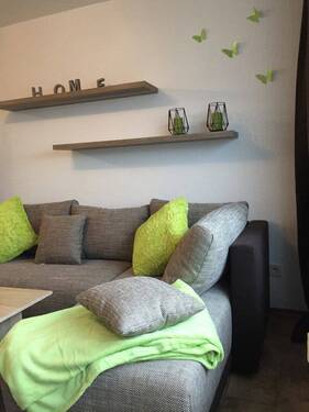Wohnzimmer - Etagenwohnung mit 45,00 m&sup2; in Pottum zur Miete