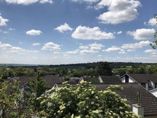 Ausblick vom Balkon - 8 Zimmer Einfamilienhaus in Klein-Winternheim