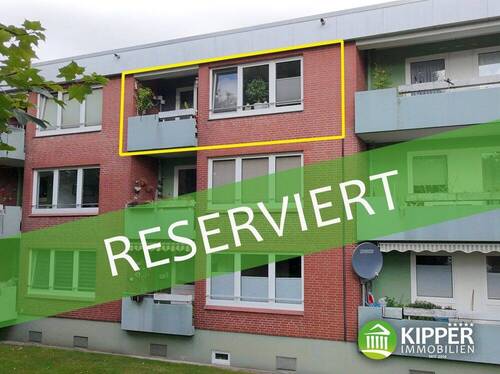 RESERVIERT - Attraktive 3-Zimmer-Dachgeschoss-Wohnung mit Süd-Loggia, Keller und Stellplatz