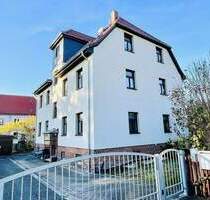 Neu renovierte 4-Raum-Wohnung mit Blick über die Stadt 75 qm Garten, Garage Stellplatz - Zwickau Weißenborn