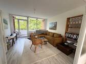 Wohnzimmer - Moderne 4-Zimmer-Wohnung mit BALKON und intelligentem Grundriss