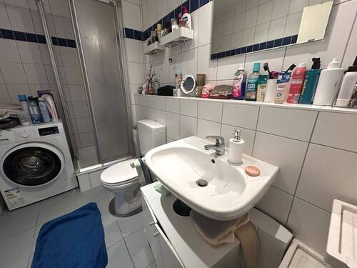 Badezimmer - 1 Zimmer Etagenwohnung in Viernheim