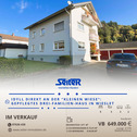 AA FB Wieslet Gutmann.png - Gepflegtes Idyll direkt am Dorfbach: Drei-Familien-Haus in Wieslet