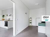 Ansicht II: Schlaf- und Arbeitsbereich Zimmer II (Visualisierung) - 