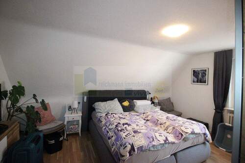 Schlafzimmer - Etagenwohnung mit 60,00 m² in Donaueschingen- Allmendshofen zur Miete