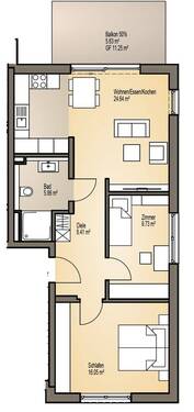 Wohnung Nr. 4 - 