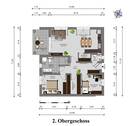 Grundriss 3 Zimmerwohnung - 