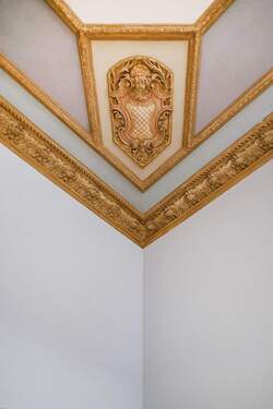 Detailansicht Stuckverzierungen - 