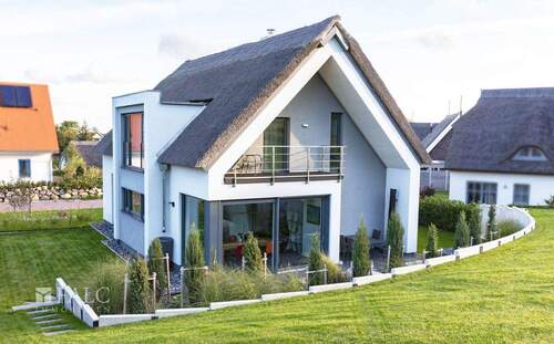 Rückseite Terrasse - 6 Zimmer Einfamilienhaus in Lohme