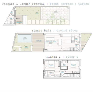 Terrasse und Garten - 