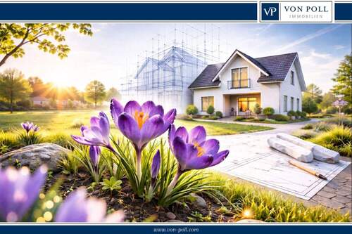 Titelbild - Baugrundstück für ein Doppelhaus in Top Lage von Karow