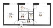 Grundriss 2.OG Mitte - 