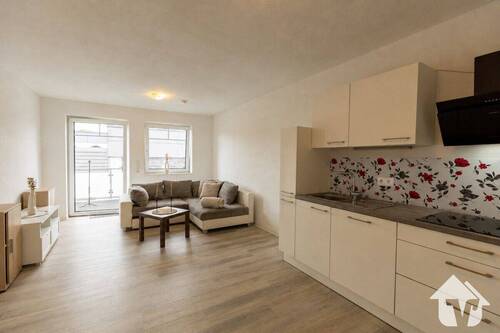 Wohn-Essbereich - 2 Zimmer Etagenwohnung in Haselünne
