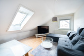 Wohnzimmer Ansicht 2 - 3 Zimmer Etagenwohnung zur Miete in Gochsheim