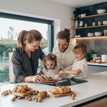 Quality time mit der Familie verbringen - 