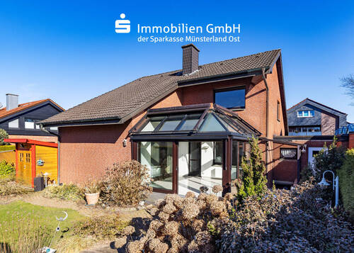 Rückansicht - 4 Zimmer Einfamilienhaus zum Kaufen in Münster