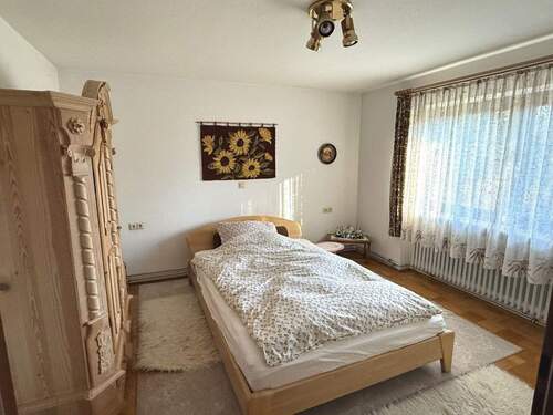 Schlafzimmer in der Einliegerwohnung - 