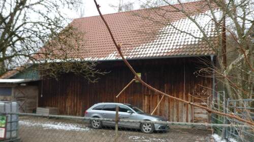 Große Scheune mit neu gedecktem Dach - 