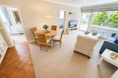 Helles Wohn- und Esszimmer - 3 Zimmer Etagenwohnung in Wyk auf Föhr