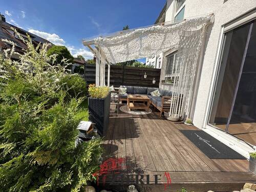 9 Terrasse vor dem Haus - Reihenendhaus mit 143,00 m² in Uhingen / Holzhausen zum Kaufen