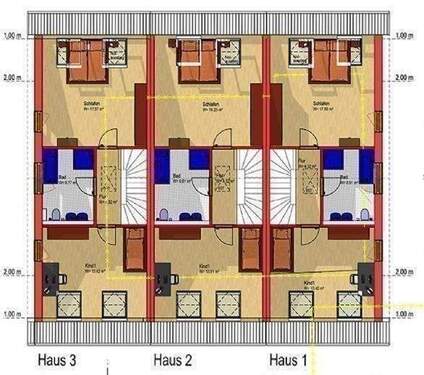 Dachgeschoss der EG-Wohnung Süd - 