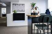 Empfang - Hochwertige Serviced Offices in modernem Neubau mitten in Feuerbach - All-in-Miete