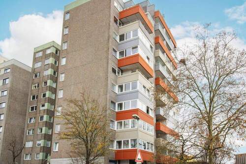 Seitenansicht_ - Vermietetes 1-Zimmer-App. mit Balkon und Keller in Hannover Groß-Buchholz