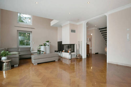 Wohnbereich Visualisiert - 6 Zimmer Einfamilienhaus zum Kaufen in Egelsbach