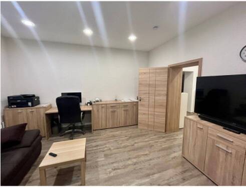 Wohnzimmer - 117 m² Erdgeschosswohnung in Bochum-Grumme - 5 Zimmer & Hausgefühl