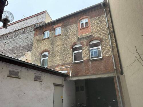 Rückansicht/Hinterhaus - Etagenwohnung mit 52,40 m&sup2; in Halle (Saale) zur Miete