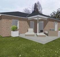 Neubau: Winkelbungalow (Massivhaus als Klinkerbau) in Schiffdorf-Geestenseth inkl. 9,79 kWp PV