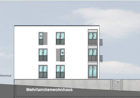 Ansicht_Nord - 2-Zimmer-Neubauwohnung - 269.000,00&nbsp;EUR Kaufpreis, ca.&nbsp; 59,80&nbsp;m&sup2;&nbsp;Wohnfl&auml;che