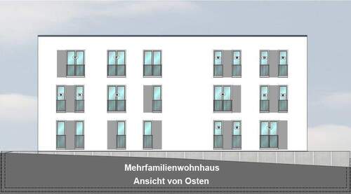 Ansicht_Ost - 2 Zimmer Etagenwohnung zum Kaufen in Paderborn