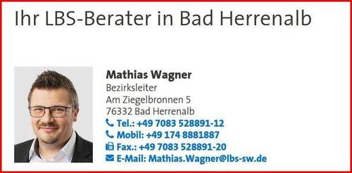 LBS-Berater - Etagenwohnung mit 62,30 m&sup2; in Bad Wildbad zum Kaufen