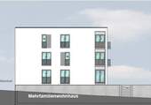 Ansicht_Nord - NEUBAU - 3-Zimmer Eigentumswohnung