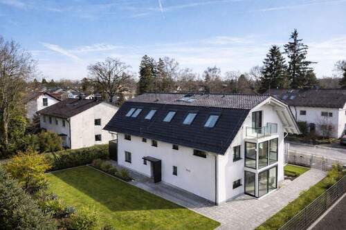 Außenansicht - Neuwertiges, Mehrfamilienhaus mit sechs Wohnungen, inkl. Tiefgarage, inkl. Einbauküchen in Ottobrunn