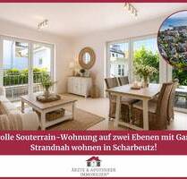 Stilvolle Souterrain-Wohnung auf zwei Ebenen mit Garten - strandnah wohnen in Scharbeutz
