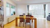 Wohn-/ Essbereich Ansicht II - Etagenwohnung mit 109,80 m² in Frankfurt am Main zum Kaufen