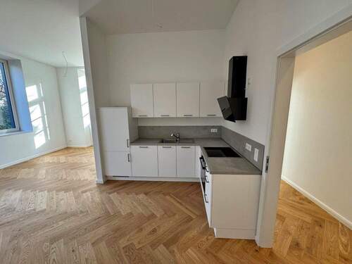 moderne offene Küche - Etagenwohnung mit 68,00 m² in Detmold zur Miete